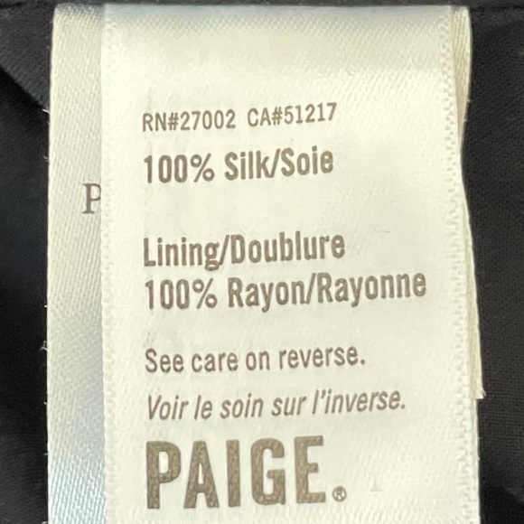 Koralina Silk Long Sleeve Dress from PAIGE - Picture 7 of 10